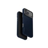 Uniq Apple Iphone 17 Pro Keva Edge Slim Aramid Magsafe Kılıf Lacivert