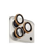 Uniq Apple iPhone 17 Pro - Pro Max Optix Alüminyum Turuncu Kamera Lens Koruyucu