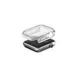 UNIQ Apple Watch 42MM (CLEAR) ile uyumlu EKRAN KORUMALI GARDE HİBRİT SAAT KILIFI
