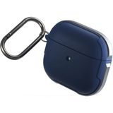 UNIQ Better By Design Airpods 3 (3.Nesil) Kılıf Valencia Serisi Aliminyum Iskelet Microrepel Kablosuz Şarj Destekli - Mavi