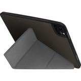 UNIQ Better By Design Apple iPad Pro 12.9 3./4./5./6. Nesil M2 Uyumlu Kılıf Transforma Serisi Kalem Bölmeli 3 Farklı Stand - renk - Gri