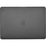 UNIQ Better By Design Apple Macbook Pro 13.3 Inç 2338 Uyumlu Kılıf Husk Claro Mat Koruyucu Kapak - Gri - Siyah - RENK