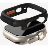 UNIQ Better By Design Apple Watch Ultra 49MM Kılıf Kasa Koruyucu Anodize Alüminyum Yüzey - renk - Siyah