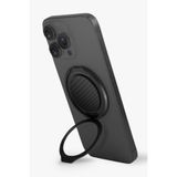 UNIQ Better By Design GripFit Premium Serisi 360 Manyetik Telefon Tutucu ve Standlı Kevlar Karbon ve Alüminyum Yüzük