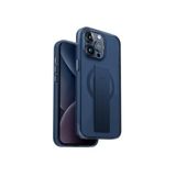 UNIQ Better By Design Heldro Mag Telefon Kılıfı iPhone 15 Pro Max ile Uyumlu, MagClick Manyetik Şarj Uyumlu (Mavi)