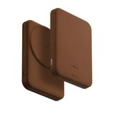 UNIQ Better By Design Powerbank 5000 mAh Lexa Vegan Deri Slim 20w Hızlı Şarj PocketSlim™ Magsafe Özellikli Şık Tasarım