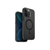 UNIQ Calio Telefon Kılıfı iPhone 15 Pro ile Uyumlu, MagClick Manyetik Şarj Uyumlu (Gri)