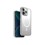 UNIQ Calio Telefon Kılıfı iPhone 15 Pro ile Uyumlu, MagClick Manyetik Şarj Uyumlu (Şeffaf)