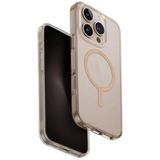 UNIQ CLARIO (ECO) Hybrid iPhone 16 PRO (2024) 6.3 ile Uyumlu Telefon Kılıfı, MAGCLICK Şarj (Şampanya Altın)