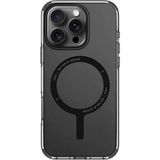 Uniq Clario iPhone 16 Pro Siyah Magsafe Uyumlu Telefon Kılıfı - Şeffaf - Standart