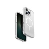 UNIQ Combat (Luminous) Telefon Kılıfı Hybrid iPhone 16 PRO MAX (2024) 6.9, MAGCLICK Charging (LUME-Beyaz) ile Uyumlu Telefon Kılıfı