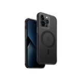 UNIQ Combat (MagClick Manyetik Şarj Uyumlu) Telefon Kılıfı iPhone 14 Pro ile Uyumlu (Gri)
