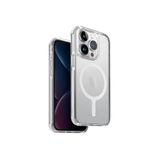 UNIQ Combat MagClick Telefon Kılıfı iPhone 15 Pro ile Uyumlu, Manyetik Şarj Uyumlu (Beyaz)