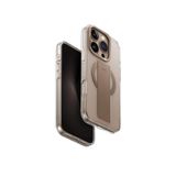 UNIQ HELDRO MAX Telefon Kılıfı Hybrid iPhone 16 PRO MAX (2024) 6.9 ile Uyumlu, MAGCLICK Kamera Standlı (Altın Rengi)