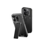 UNIQ Heldro Mount + Telefon Kılıfı iPhone 15 Pro ile Uyumlu (Smoke)