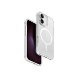 UNIQ Hibrit iPhone 16 (2024) 6.1 ile Uyumlu LP Xtreme Telefon Kılıfı, MAGCLICK Şarj (Lucent)