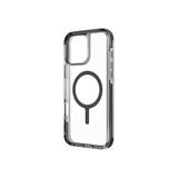 UNIQ Hibrit iPhone 16 Plus (2024) 6.7 ile Uyumlu Savaş Telefon Kılıfı, MAGCLICK Şarj (Siyah)