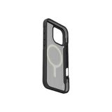 UNIQ Hybrid Combat Active Telefon Kılıfı iPhone 16 PRO MAX ile Uyumlu, MAGCLICK Şarj (Kömür Siyahı)