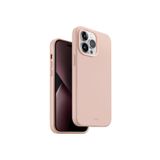 UNIQ Hybrid iPhone 14 Pro Max Lino Blush Pink Kılıf