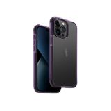 UNIQ iPhone 14 Pro ile Uyumlu Combat Telefon Kılıfı (Mor)