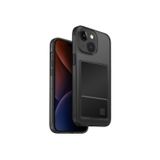 UNIQ iPhone 15 (FrostSmoke) ile Uyumlu Air Fender ID Telefon Kılıfı