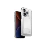 UNIQ iPhone 15 Pro (CrystalClear) ile Uyumlu Air Fender ID Telefon Kılıfı