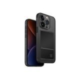 UNIQ iPhone 15 Pro (FrostSmoke) ile Uyumlu Air Fender ID Telefon Kılıfı