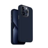 Uniq Iphone 15 Pro Lyden Magsafe Deri Kılıf Mavi