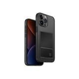 UNIQ iPhone 15 Pro Max (FrostSmoke) ile Uyumlu Air Fender ID Telefon Kılıfı