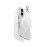 Uniq Iphone 16 Clearvue Magsafe 3In1 Set Kılıf Şeffaf