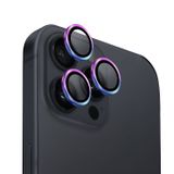 Uniq iPhone 16 Pro-16 Pro Max Optix Alüminyum Gökkuşağı Kamera Lens Koruyucu