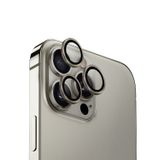 Uniq iPhone 16 Pro-16 Pro Max Optix Alüminyum Gri Kamera Lens Koruyucu