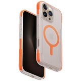 UNIQ iPhone 16 PRO MAX ile Uyumlu Hybrid Combat Aktif Telefon Kılıfı, MAGCLICK Şarj (Volt Turuncu)