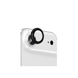 Uniq iPhone 17 Air Optix Alüminyum Siyah Kamera Lens Koruyucu