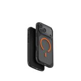 Uniq iPhone 17 Pro Combat Active Magsafe Turuncu Siyah Uyumlu Telefon Kılıfı