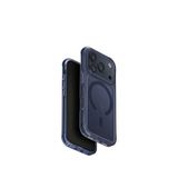 Uniq iPhone 17 Pro Max Combat Magsafe Lacivert Uyumlu Telefon Kılıfı