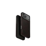Uniq iPhone 17 Pro Max Keva Edge Slim Aramid Magsafe Turuncu Uyumlu Telefon Kılıfı