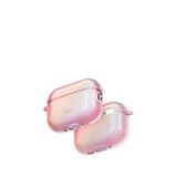 Uniq Iridescia Airpods Pro 3 3.nesil Holographic Kulaklık Kılıfı - Pembe