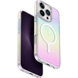 Uniq Iridescia iPhone 16 Pro Max Beyaz Rainbow Magsafe Uyumlu Telefon Kılıfı - Standart