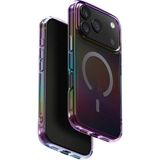Uniq Iridescia iPhone 17 Pro Max Magsafe Uyumlu Rainbow Siyah Telefon Kılıfı - Standart