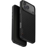 Uniq Keva Edge Slim iPhone 17 Pro Max Aramid Magsafe Uyumlu Siyah Telefon Kılıfı - Standart
