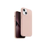 UNIQ Lino Hue (MagClick Manyetik Şarj Uyumlu) Telefon Kılıfı iPhone 14 ile Uyumlu (Pembe)