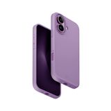 UNIQ LINO HUE Telefon Kılıfı Hybrid iPhone 16 (2024) 6.1 ile Uyumlu, MAGCLICK Şarj (Üzüm Pembesi)