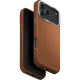 Uniq Lyden iPhone 17 Pro Karamel Magsafe Uyumlu Deri Telefon Kılıfı - Standart