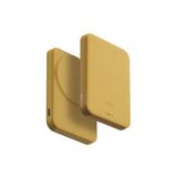 Uniq Lyden Lexa 5.000Mah Manyetik Pd Kablosuz Type-C Powerbank Sarı