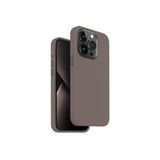 UNIQ Lyden Telefon Kılıfı iPhone 15 Pro ile Uyumlu, MagClick Manyetik Şarj Uyumlu (Gri)