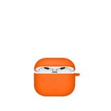 Uniq Nexo 4.nesil Silikon Airpods 4 Kulaklık Kılıfı - Turuncu