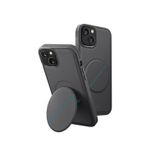 UNIQ Novo Telefon Kılıfı iPhone 14 Plus ile Uyumlu (Koyu Gri)