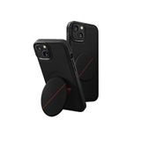 UNIQ Novo Telefon Kılıfı iPhone 14 Plus ile Uyumlu (Siyah)