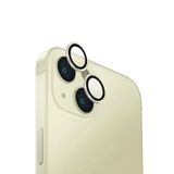 UNIQ Optix Lens Koruyucu iPhone 15 ve iPhone 15 Plus (PaleGoldenrod) ile Uyumlu